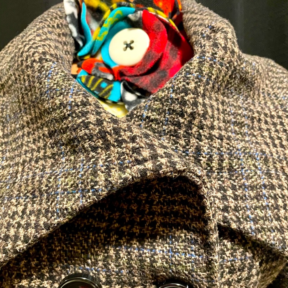 Wool coat w/style